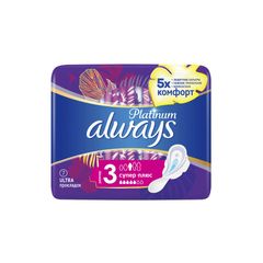 Прокладки Always 7шт\14шт Platinum Супер плюс  м/у