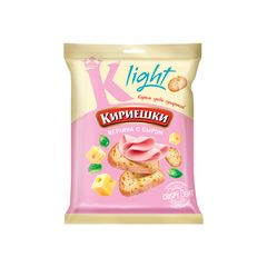 Кириешки Лайт 80гр\22шт Ветчина с сыром 