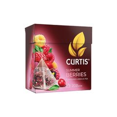 Чай Кертис 20пак\8шт черный чай  "SUMER BERRIES" 