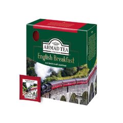 Чай Ahmad Tea 100пак\8шт Английский завтрак, с ярлычками в конв. из фольги 
