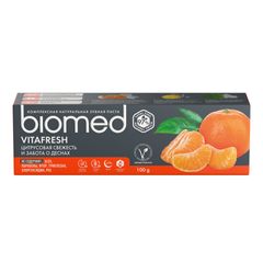 Зубная паста BIOMED 100гр\25шт Комплексная VITAFRESH (РАСПРОДАЖА) 