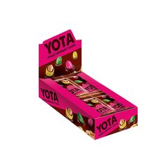 Драже Yota 40гр\20шт арахис мол. шоколад в цвет. глазури 
