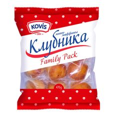Мини-маффины Kovis 500гр\6шт Клубника 