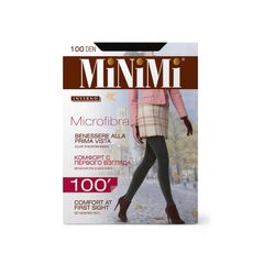 Колготки женские Minimi \80шт microfibra 100ден nero 2 