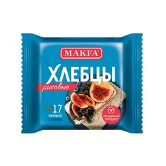 Хлебцы Макфа 60гр\20шт воздушные рисовые  