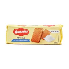Печенье Яшкино 220гр\ сахарное со вкусом Пломбира 