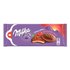 Печенье Милка 147гр\24шт с желе Джаффа малин. мусс 