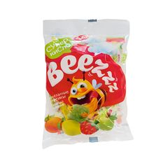 Жев.конфеты Би энд Би 180гр\16шт Beezzzz в кислой обсыпке пак.