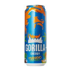 Энергетический напиток GORILLA 450мл\24шт Манго ж/б