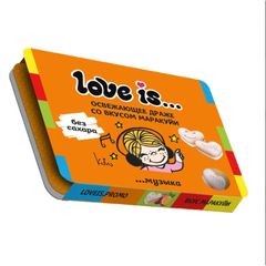 Освежающие конфеты LOVE IS 11гр\18шт Маракуйя блистер