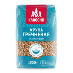 Крупа Агро-Альянс 1,5кг\6шт Гречневая Классик  