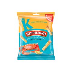 Сухарики Кириешки 100гр\28шт краба 