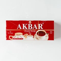 Чай Акбар 25пак\15шт Цейлон 