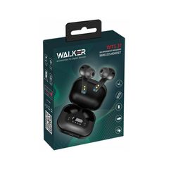 Наушники WALKER \ WTS-31 сенс. управление черные 