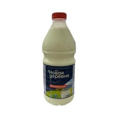 Молоко Новая деревня 1,4л\6шт 3,2% пэт\бутылка