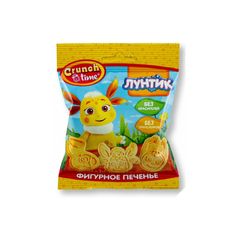 Печенье ЛУНТИК 20гр\12шт Печенье фигурное  Кранч Тайм MC-11-2 