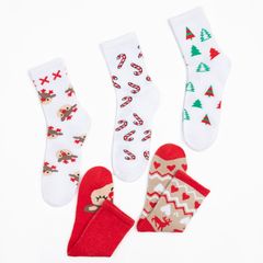 Набор  \ новог. жен. носков KAFTAN "Happy holidays" р.36-40 