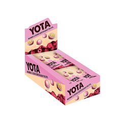 Драже Yota 40гр\16шт хрустящий шарик в малиновой глазури 
