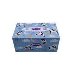 Салфетки Plushe 230шт\ Бумажные 2х сл. Коробка