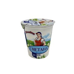 Сметана Молодея 300гр\ 20% стакан
