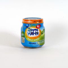 Пюре Фруто Няня 100гр\ из яблок натур. 