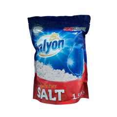 Соль KALYON 1,5кг\12шт для посудомоечных машин (РАСПРОДАЖА) 