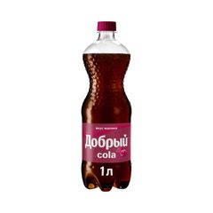 Напиток газир. Добрый 1л\12шт Кола-малина п/б