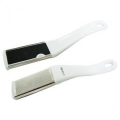 Терка  ZINGER 1шт\20шт педикюр. RB-05-white-BG 2-стор. (023342) 