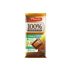 Шоколад Победа вкуса 100гр\10шт Молочный б/сахара "Чаржед" "Слим энд фит" 