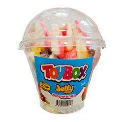 Жев. мармелад ToyBox 200гр\12шт Микс( Стакан) 