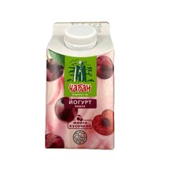Йогурт Чабан 430гр\ со вкусом вишни 1.6%  тетра-пак