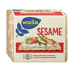Хлебцы WASA 200гр\12шт  с кунжутом 
