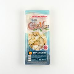 Салат Два капитана 150гр\ Морской Коктейль в масле 