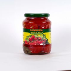 Томаты Кормилица 680гр\12шт маринов. Черри ст/б