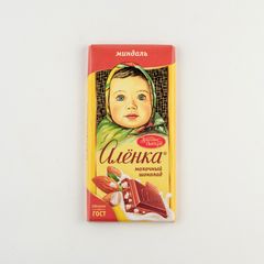 Шоколад Аленка 75гр\15шт с миндалем моск. 