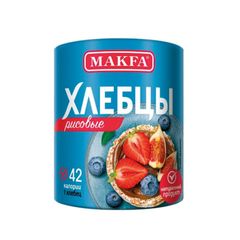 Хлебцы Макфа 100гр\30шт хрустящие зерновые рисовые 
