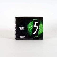 Жевательная резинка Ригли 15,6гр\ Five Frost свежая мята 