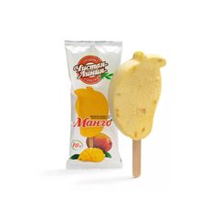 Мороженое Чистая Линия 70гр\20шт Эскимо пломбир МАНГО с пюре и кусочками фруктов 