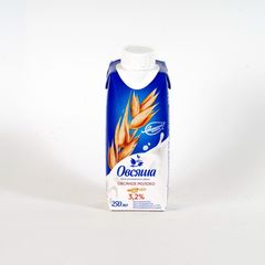 Напиток Овсяша 1л\6шт Овсяный с витаминами и минер. веществами 3,2% TBA slim