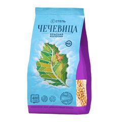 Чечевица Степь 400гр\6шт Красная 