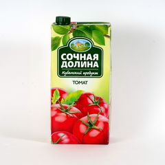 Сок Сочная Долина 1,93л\6шт Томатный нектар TBA slim