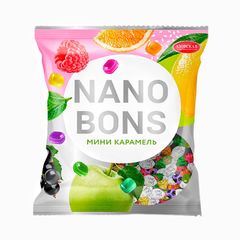 Мини-карамель Nano Bons 150гр\10шт леденцовая (ИП Войтенко) 