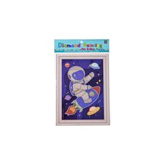Игрушка  \ Алмазная мозаика «Космонавт"17.5×24 см 
