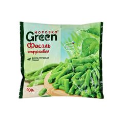 Фасоль Морозко 400гр\ Стручковая Green 