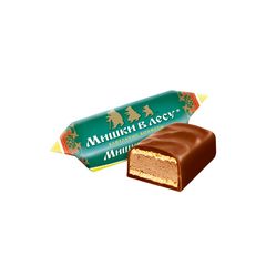 Конфеты Победа вкуса вес\1,5кг "Мишки в лесу" с нач. в горьком шок. 091 
