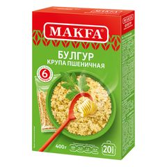 Булгур Макфа 400гр\9шт Пшеничная 