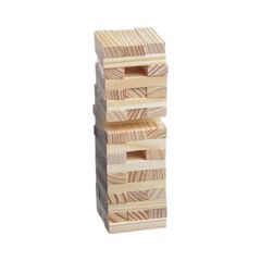 Игрушка  \ Дженга падающая башня «Играют все», 54 бруска 