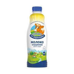 Сгущенное молоко Кореновское 880гр\6шт 8,5% ГОСТ 