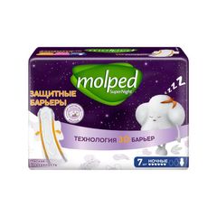 Прокладки Molped 7шт\18шт Защитные барьеры Ночные 