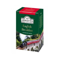 Чай Ahmad Tea 100гр\12шт Английский завтрак черный 